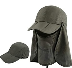 Sun hat With Head Net Mesh Face Protection Sun Flap