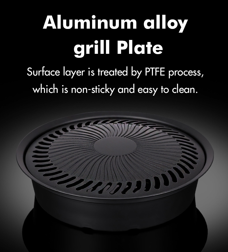 aluminum alloy grill plate